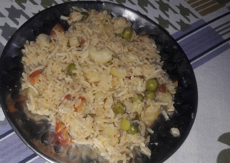 Step-by-Step Guide to Prepare Quick Vegetable pulao