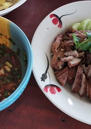 รูปของ หมูย่างจิ้มแจ่ว​ Air​ Fryer
