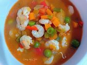 Una foto de arvejas sopa