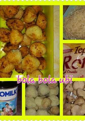Foto resep bola bola ubi