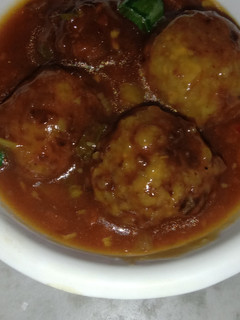 A picture of Cabbage kofta.