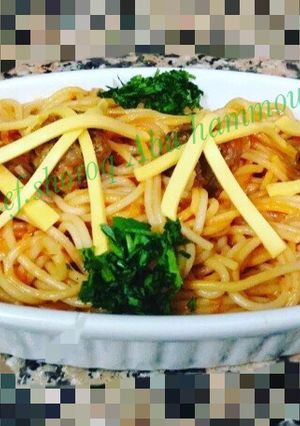 صورة لوصفة اسباغيتي meat ball italiano🇮🇹