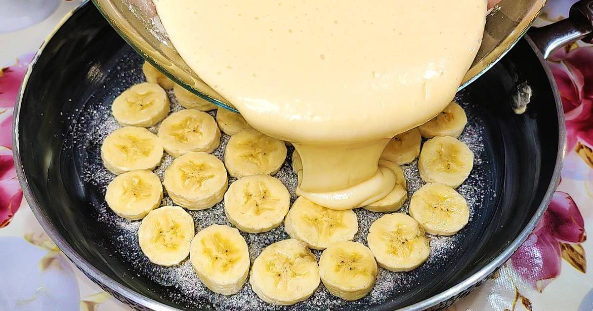 Пирог с бананами рецепт