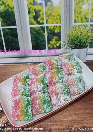 Foto resep Ongol-Ongol Singkong Pelangi