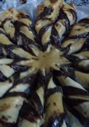 صورة لوصفة فطيرة النيوتلا البيتي