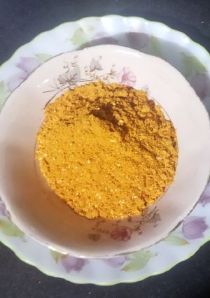 A picture of Daliya(Roasted Chana Daal) Chutney.