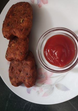 A picture of Veg. Cutlets.