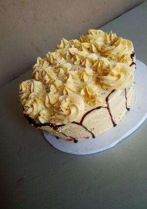 A picture of Red velvet cake#sokoto.