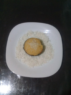 Una foto de Cupcakes de crema de coco