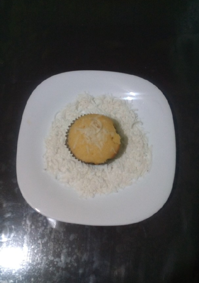 Una foto de Cupcakes de crema de coco
