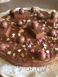 Una foto de Tarta de obleas