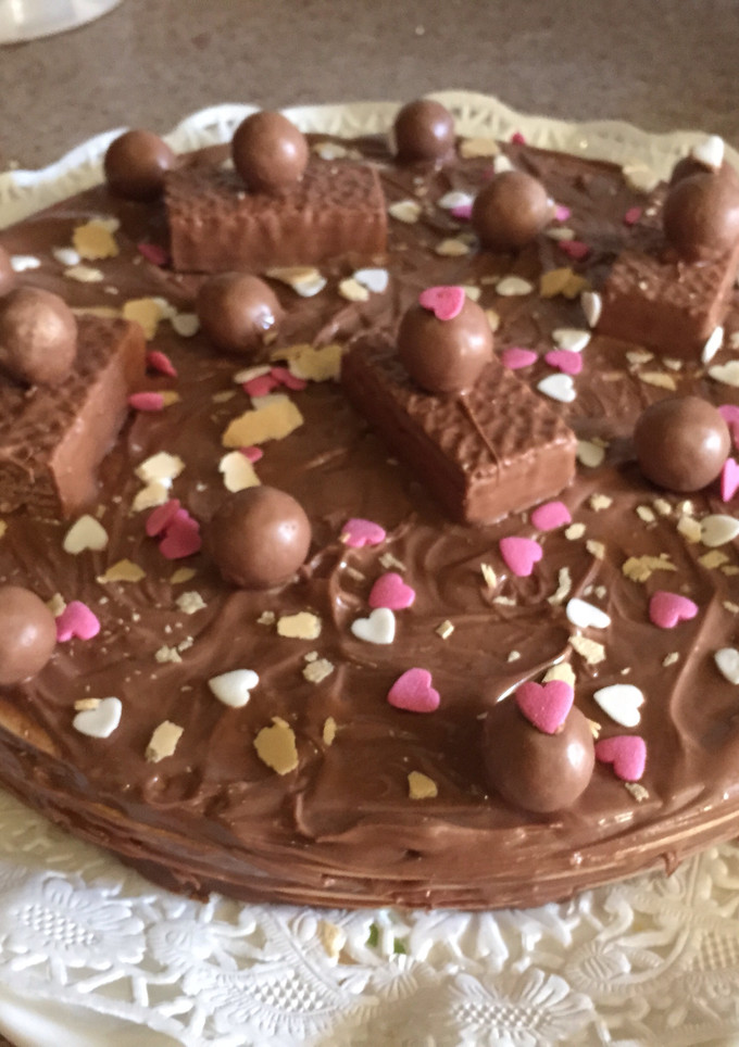 Una foto de Tarta de obleas