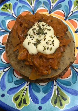 Una foto de 🥞Waffles con Zanahoria caramelizada🥕😁🤩