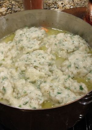 A picture of Chicken & Dumplings.