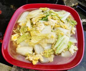 Resep Populer Tumis Sawi Putih Telur Sedap Nikmat