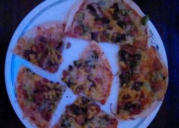 Easiest Way to Make Appetizing Tortilla pizzas