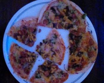 Easy Making Recipe Tortilla pizzas Delicious Simple