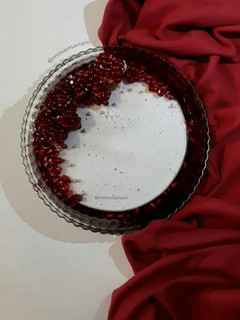 عکسی از دستور ژله انار یلدایی