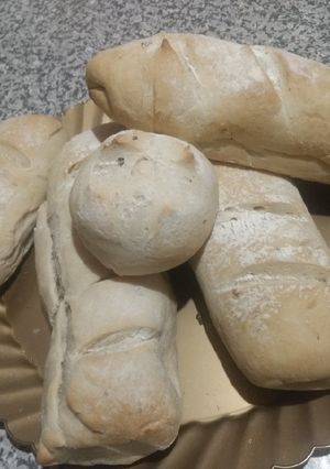 Una foto de Pan con chicharrón