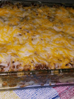 Una foto de Lasaña con pasta de macarron