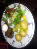 healthy option garlic steak