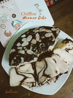 Foto resep Chiffon Cake marmer Bebas gluten
