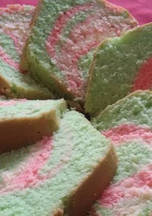 Foto resep Cake Marmer Putih Telur