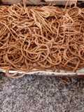 Fideos con harina integral y de centeno