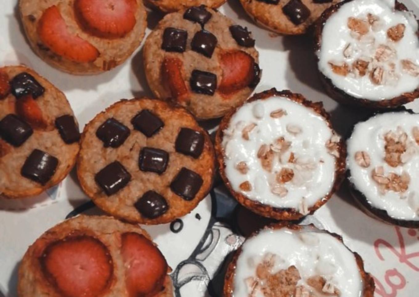 Tartaleta avena y yogur griego healthy