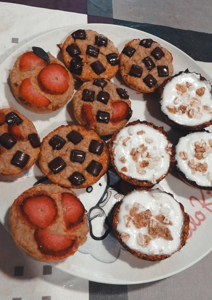 Una foto de Tartaleta avena y yogur griego healthy