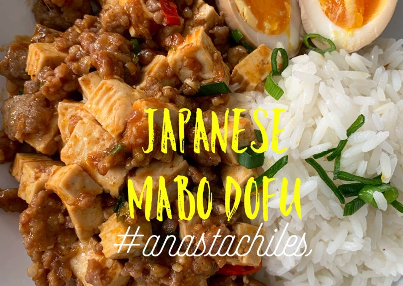 Mafo Tofu ala Jepang (Mabo Dofu)