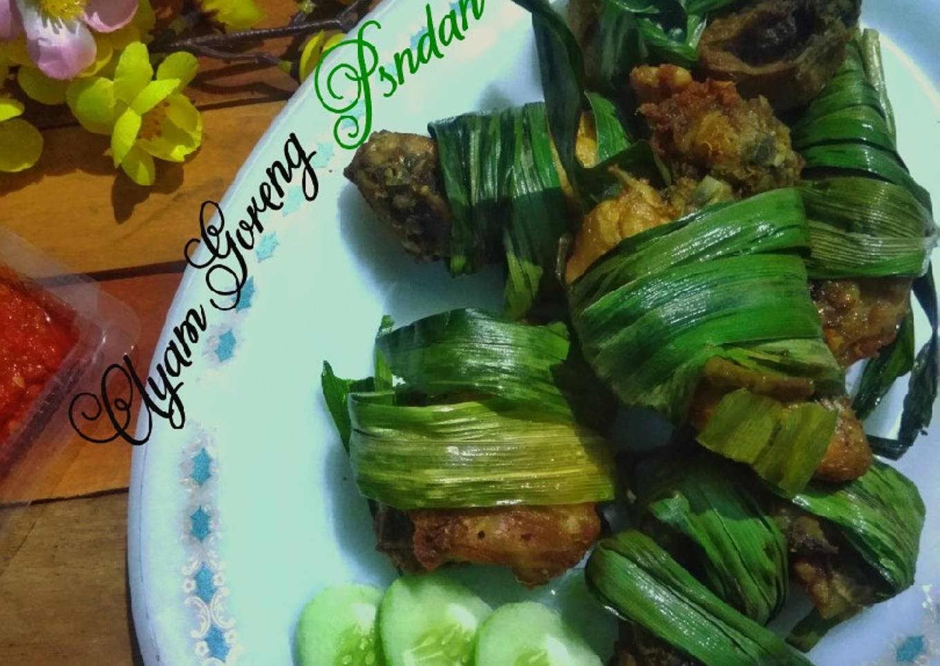 Ayam goreng pandan