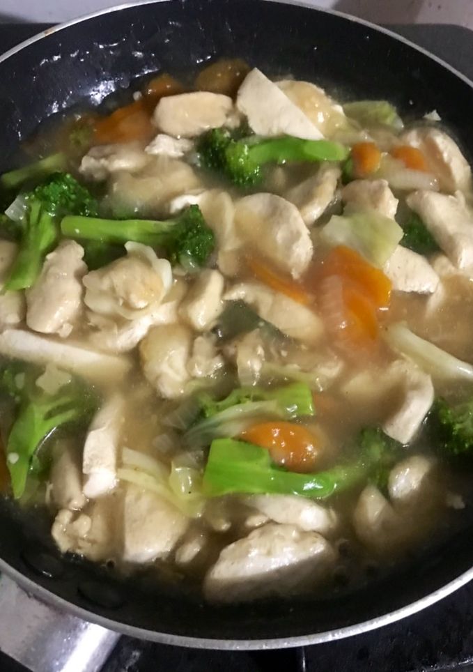 Foto resep Sapo Tahu ayam