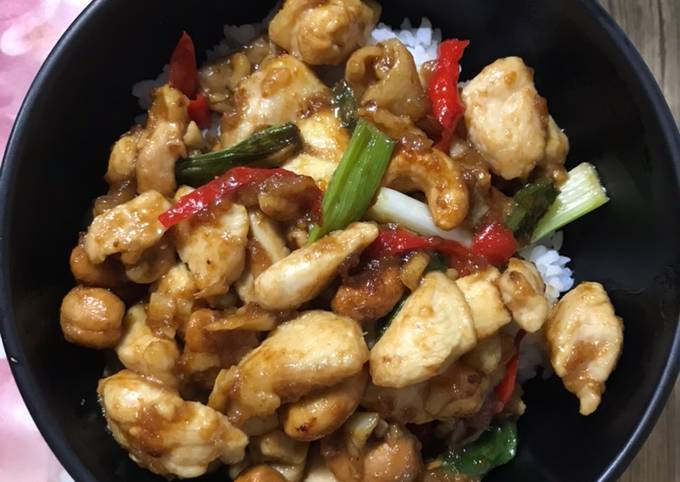 Bagaimana cara bikin Ayam Kungpou  gurih