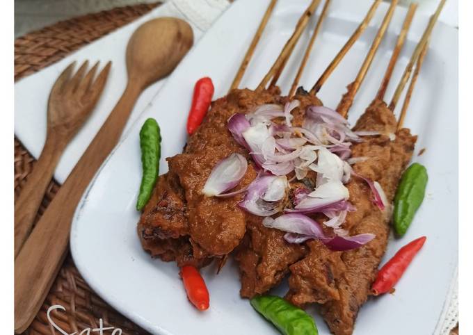 Ternyata begini lho! Resep termudah memasak Sate Ayam Bumbu Kacang yang sempurna