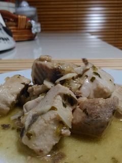 Una foto de Bonito al vermut