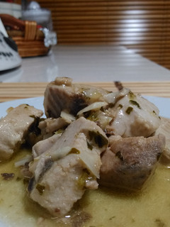 Una foto de Bonito al vermut