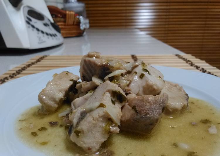 Bonito al vermut
