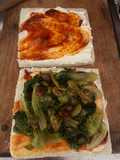 Tramezzino di lattuga ripassata