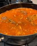 Ossobuco a la Milanesa en Salsa de Tomate y Hongos