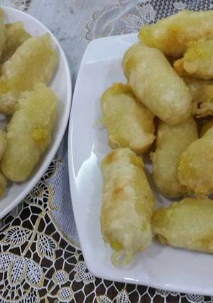 Hình của món Khoai lang kén.