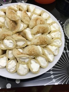 صورة لوصفة قطايف بالقشطة