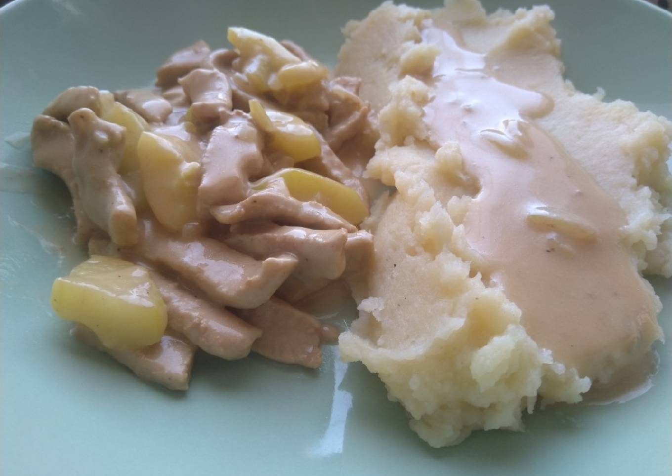 Émincé de veau à la zurichoise