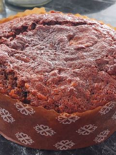 Una foto de Pan de Pascua de Alvaro Barrientos sólo con nueces