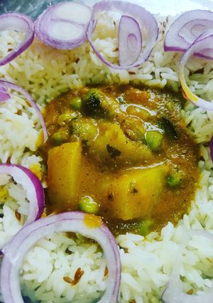 A picture of Jeera Rice.