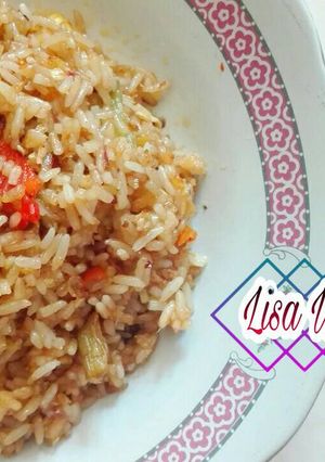 Foto resep Nasi goreng anak kos terong