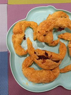 起酥紅豆可頌(氣炸鍋版) 的食譜成品照片