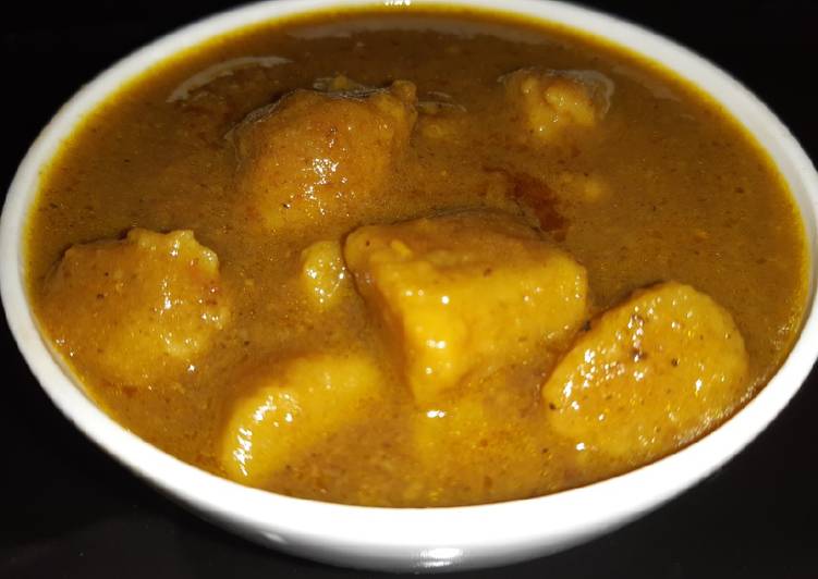 Easiest Way to Prepare Quick Rajasthani dish gatte ki sabzi