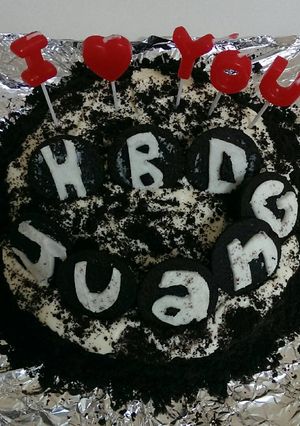 Foto resep Oreo Cheese Cake No Baked for Rush Birthday