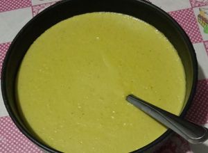 Una foto de Guacamole Falso